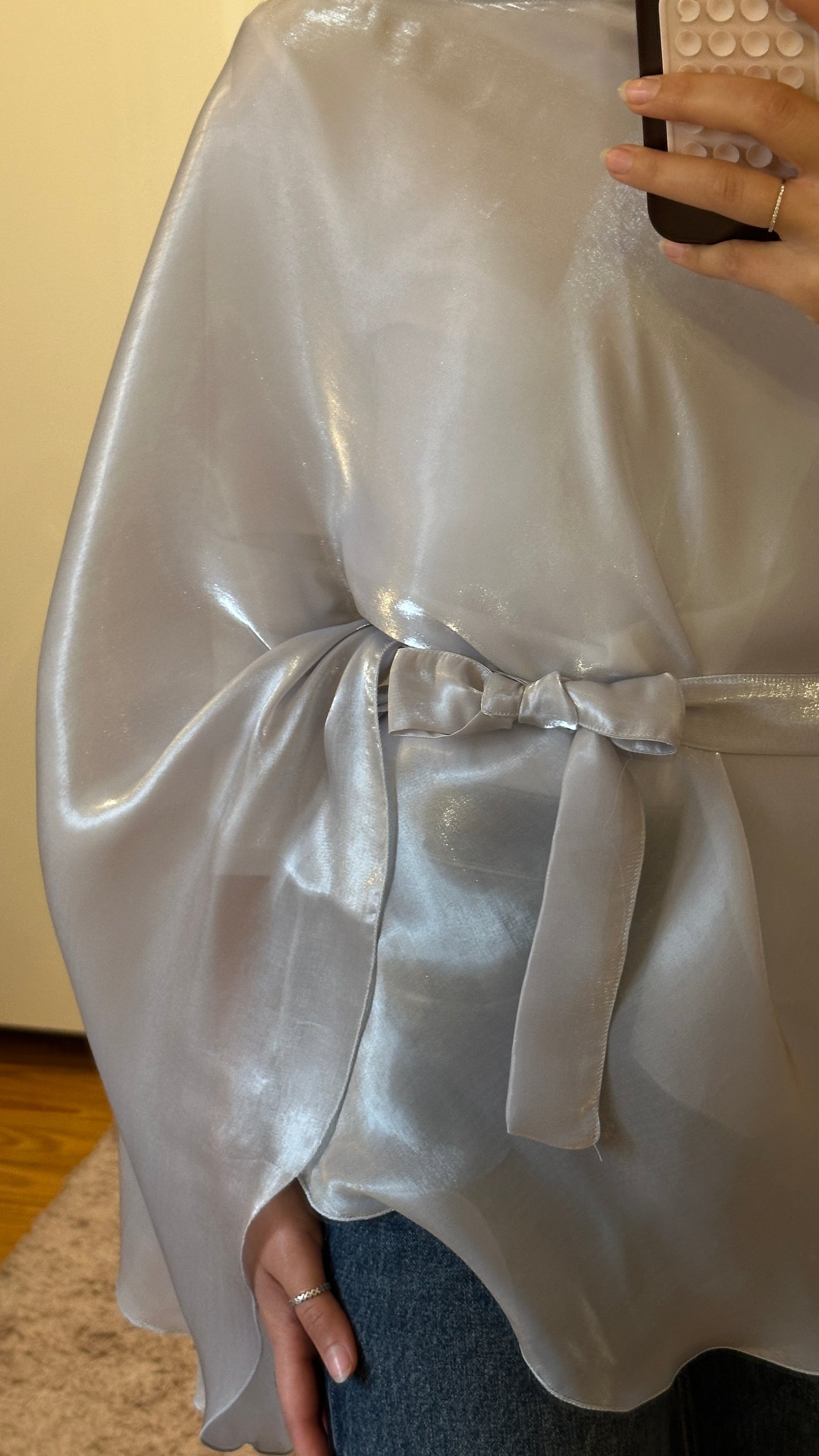 Silver Poncho