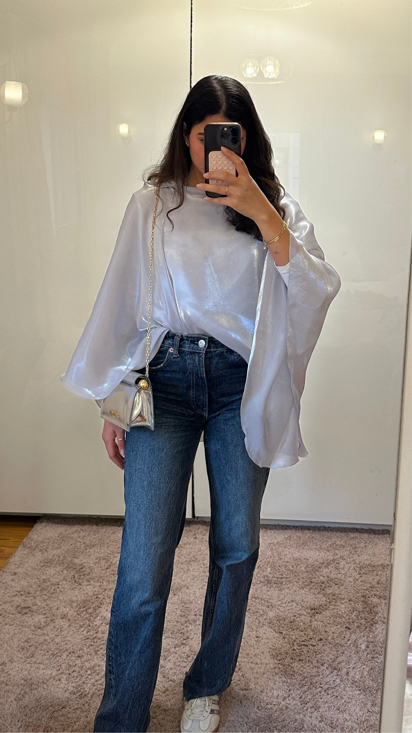 Silver Poncho